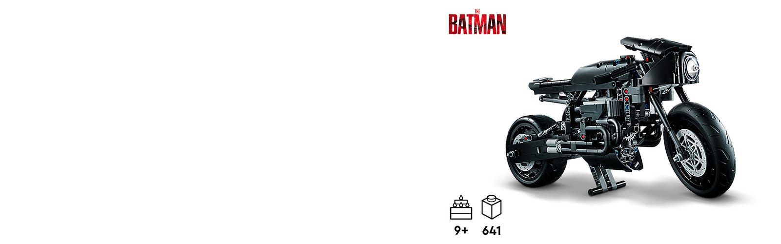 THE BATMAN – BATCYCLE™ 42155, DC