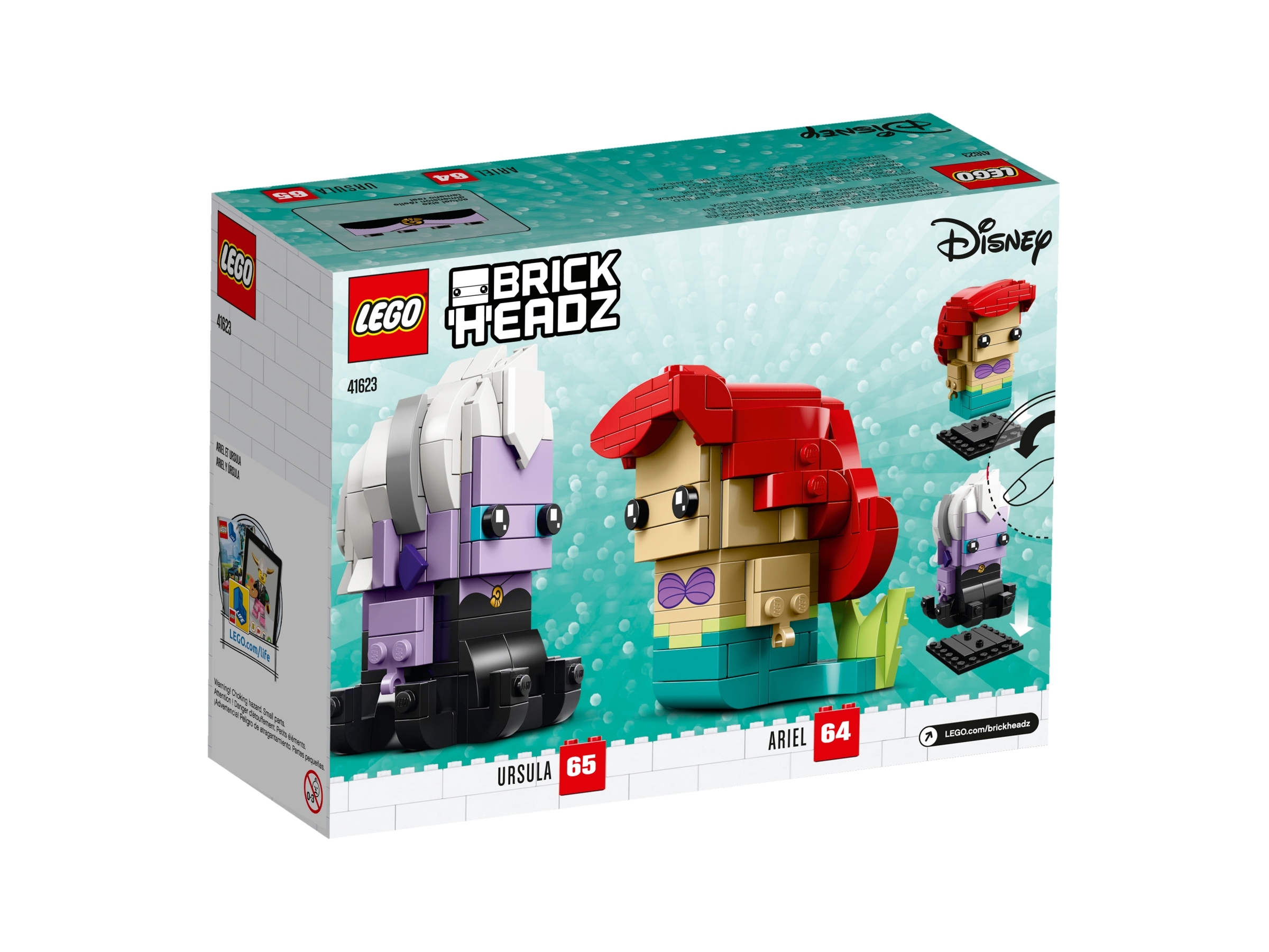 Ariel & Ursula 41623 | BrickHeadz | Buy online at the Official LEGO® US