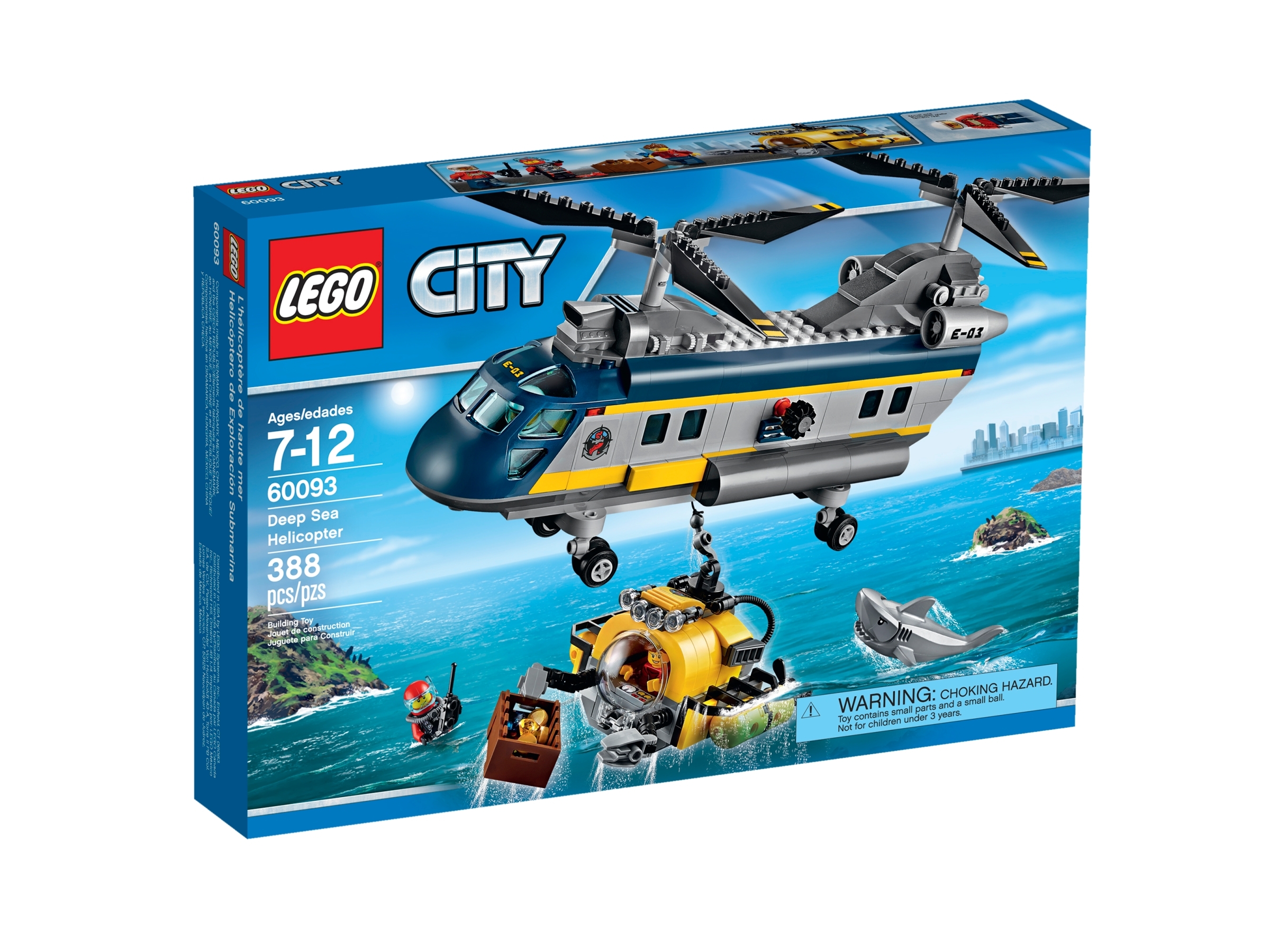 Vermelden droog Kers Deep Sea Helicopter 60093 | City | Buy online at the Official LEGO® Shop US