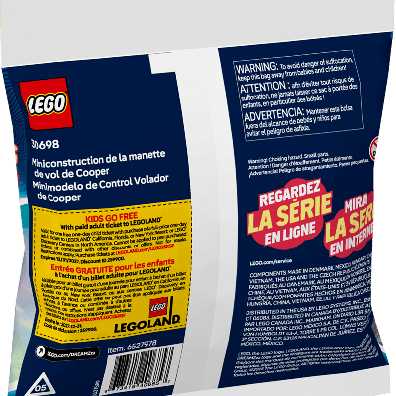 Cooper's Flying Controller Mini Build 30698 | LEGO® DREAMZzz™ | Buy ...