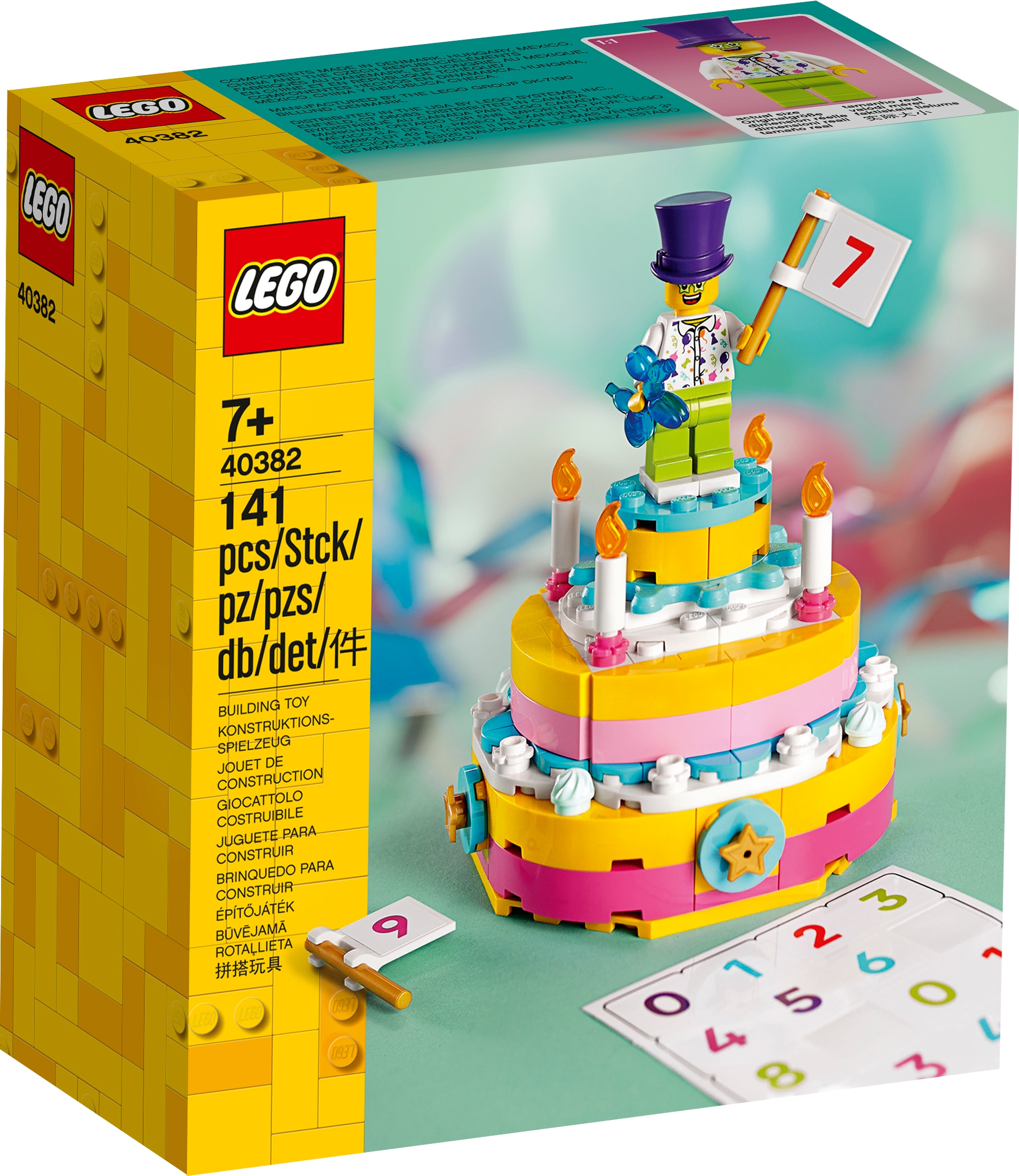 LEGO SET 850791 MINIFIGURE BIRTHDAY SET CAKE TOPPER NEW IN BOX 