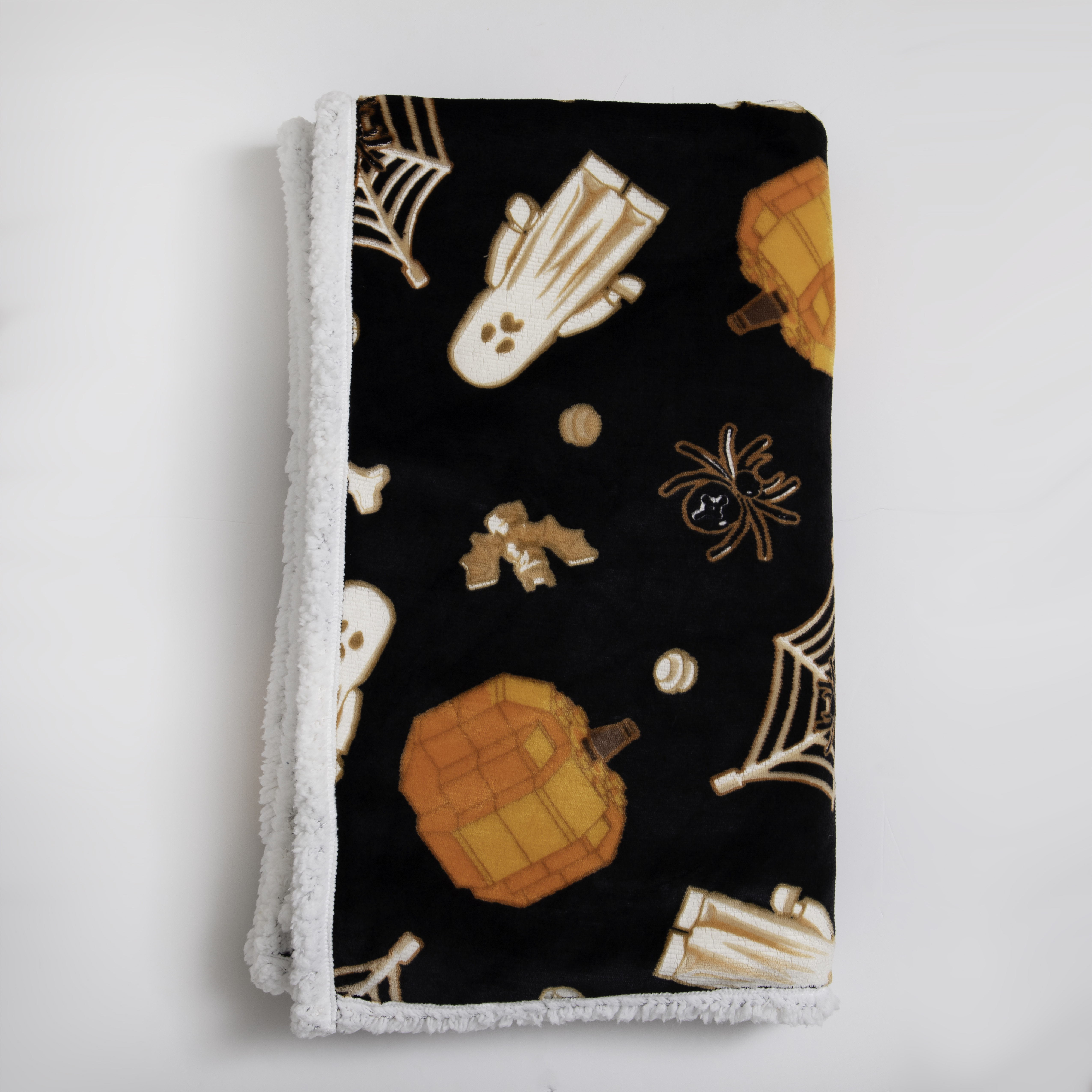Sherpa-Backed Throw