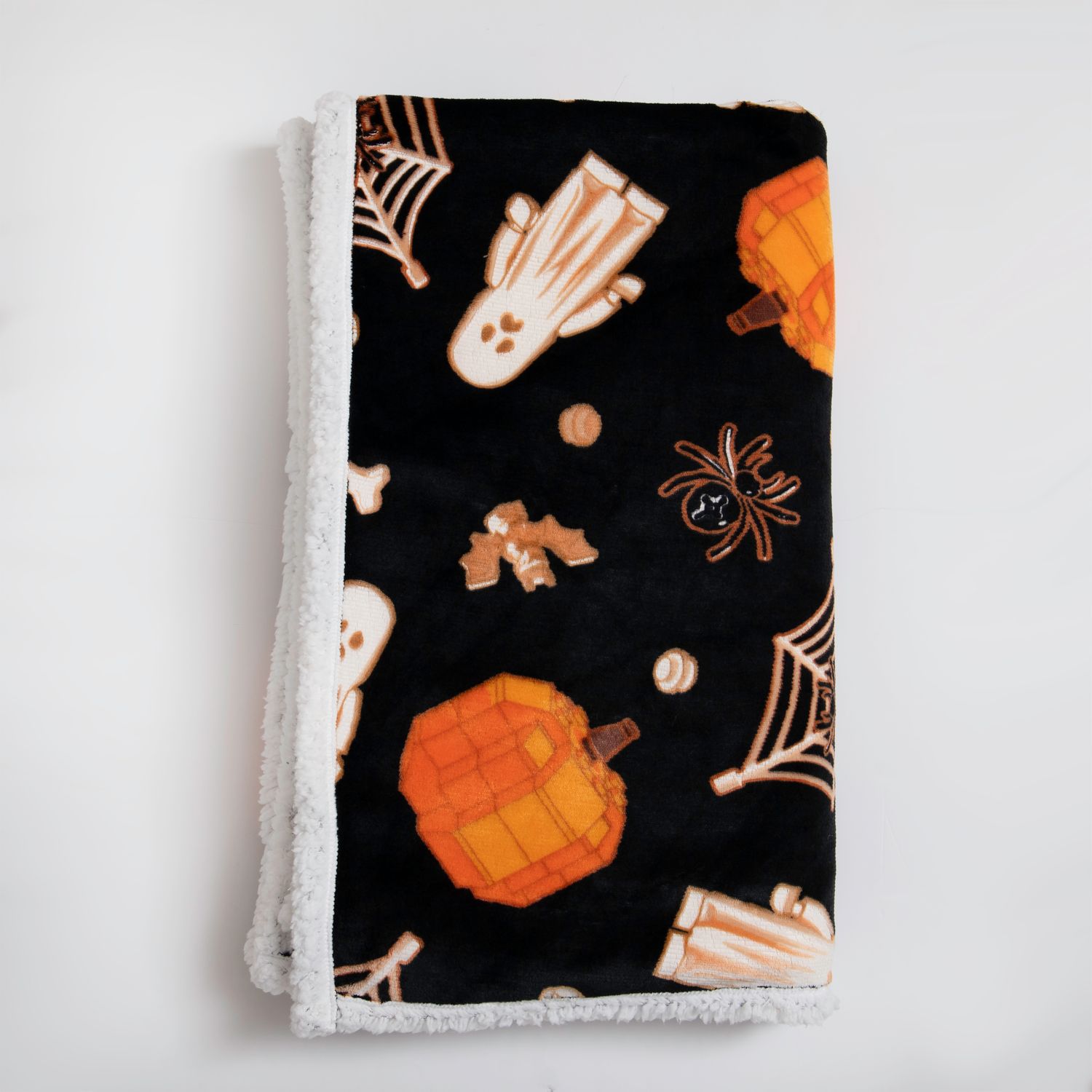 Sherpa-Backed Throw