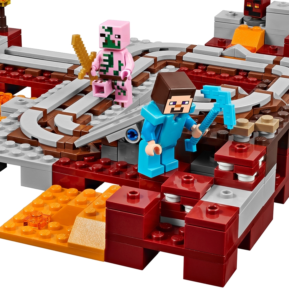 LEGO® Minecraft™ 21130 Die Nether-Eisenbahn NEU OVP_The Nether Railway NEW MISB 