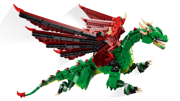 LEGO 31161 Le dragon médiéval — visuel 3 sur 8