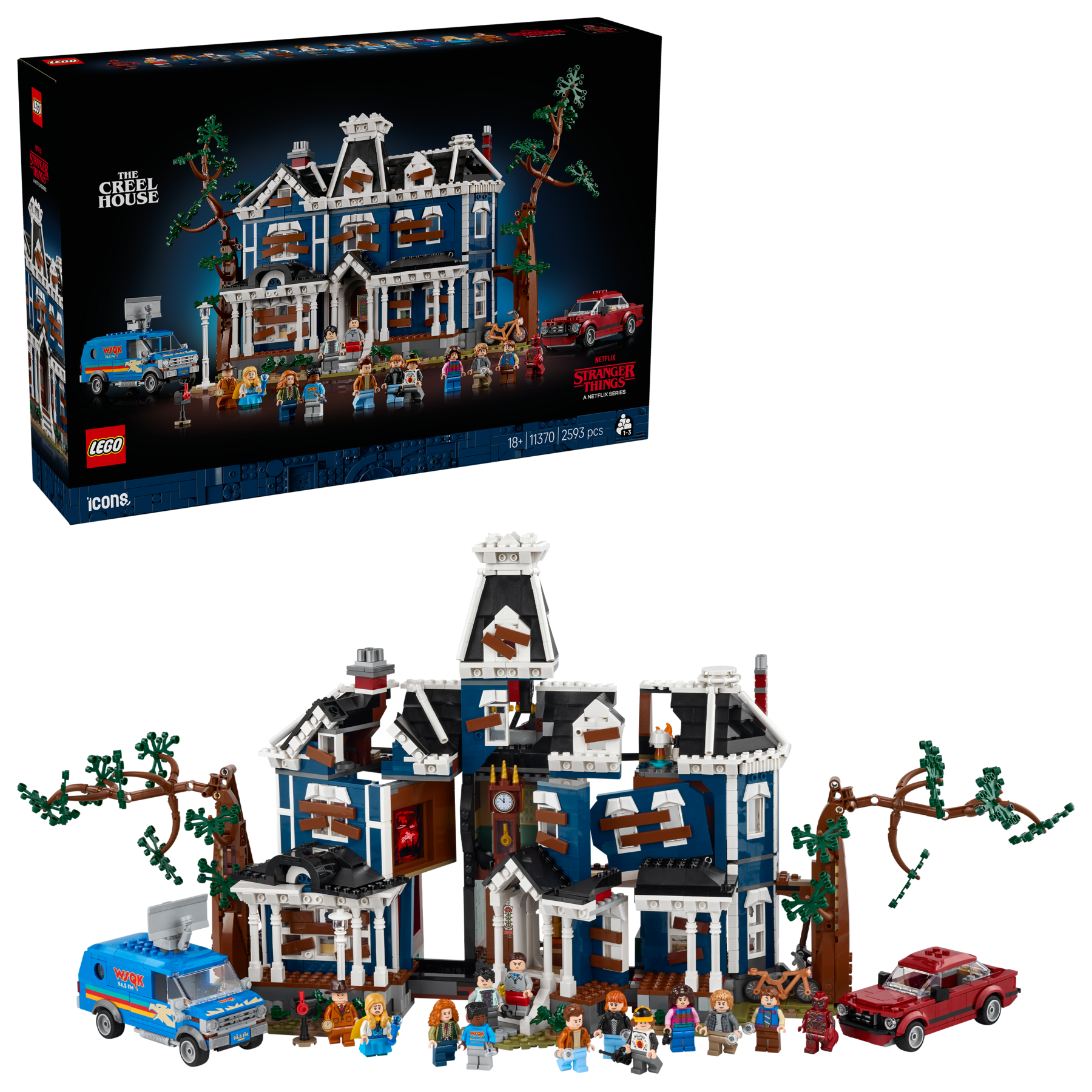 Lego Icons 11370 Stranger Things – The Creel House