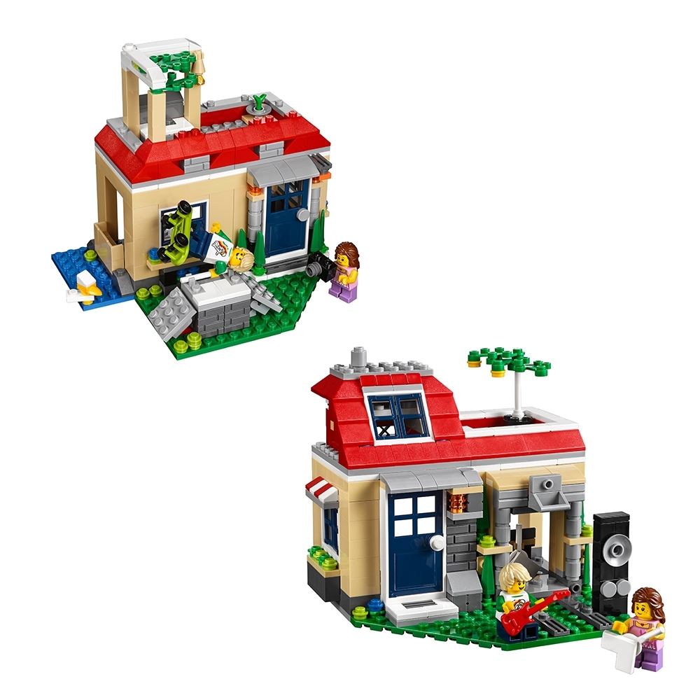 Har det dårligt Nedsænkning Æsel Modular Poolside Holiday 31067 | Creator 3-in-1 | Buy online at the  Official LEGO® Shop US