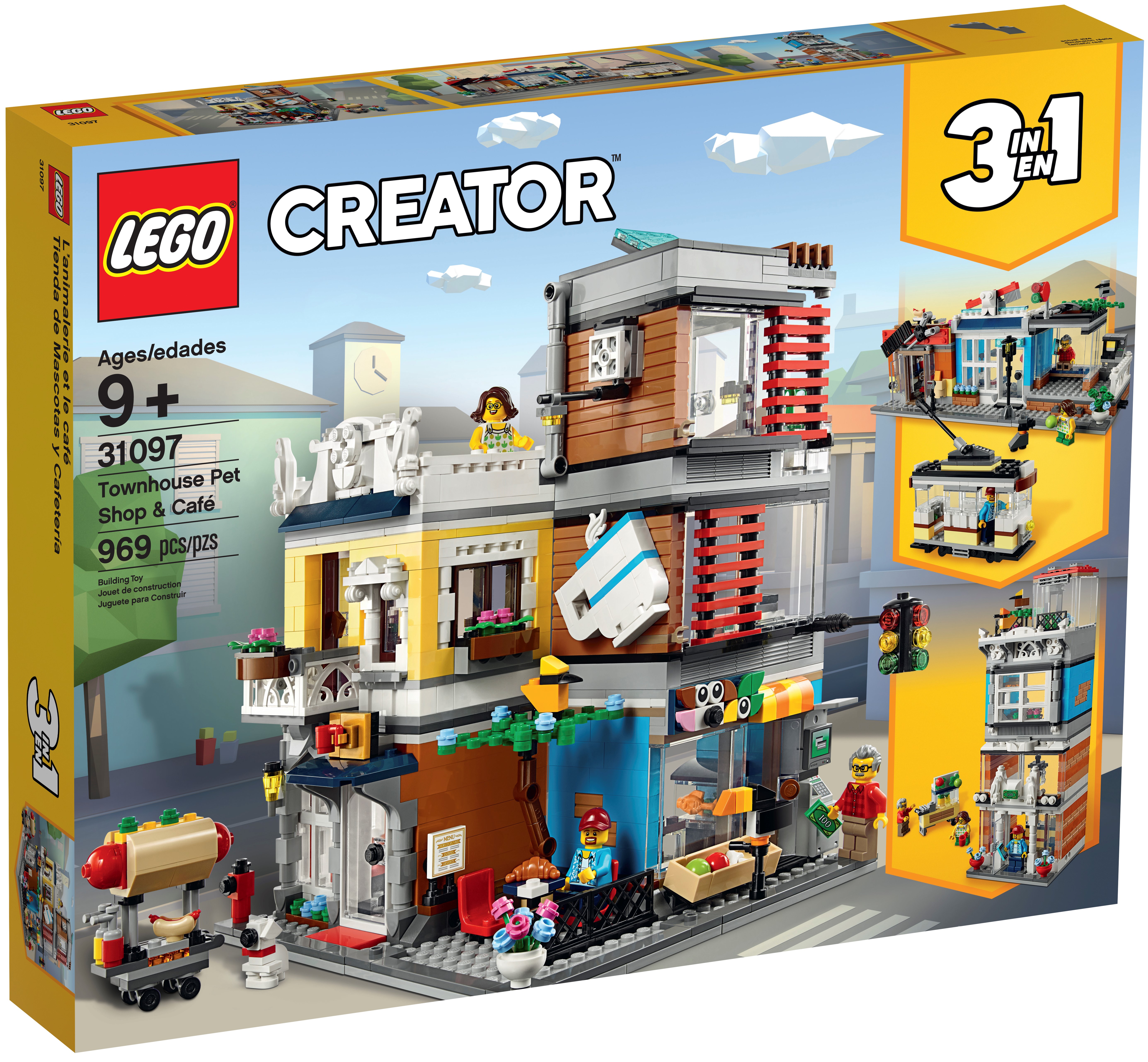 LEGO Townhouse Pet Shop & Caf� LEGO Creator 31097 for sale online