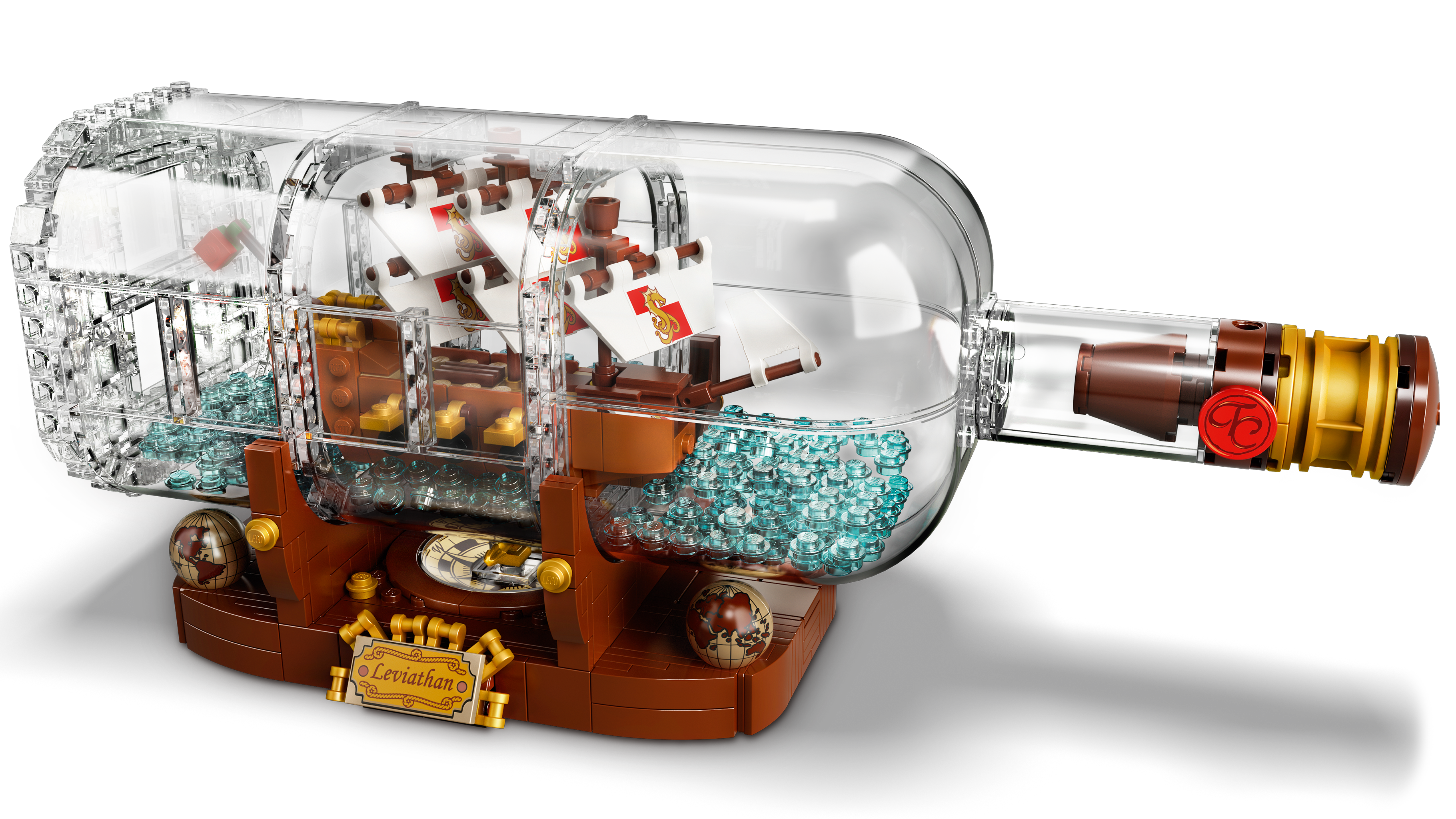 Conceit groef Gevangene Schip in een fles 92177 | Ideas | Officiële LEGO® winkel NL