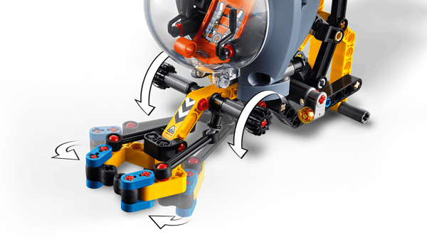 LEGO 42201 Le sous-marin de recherche en haute mer — visuel 7 sur 8