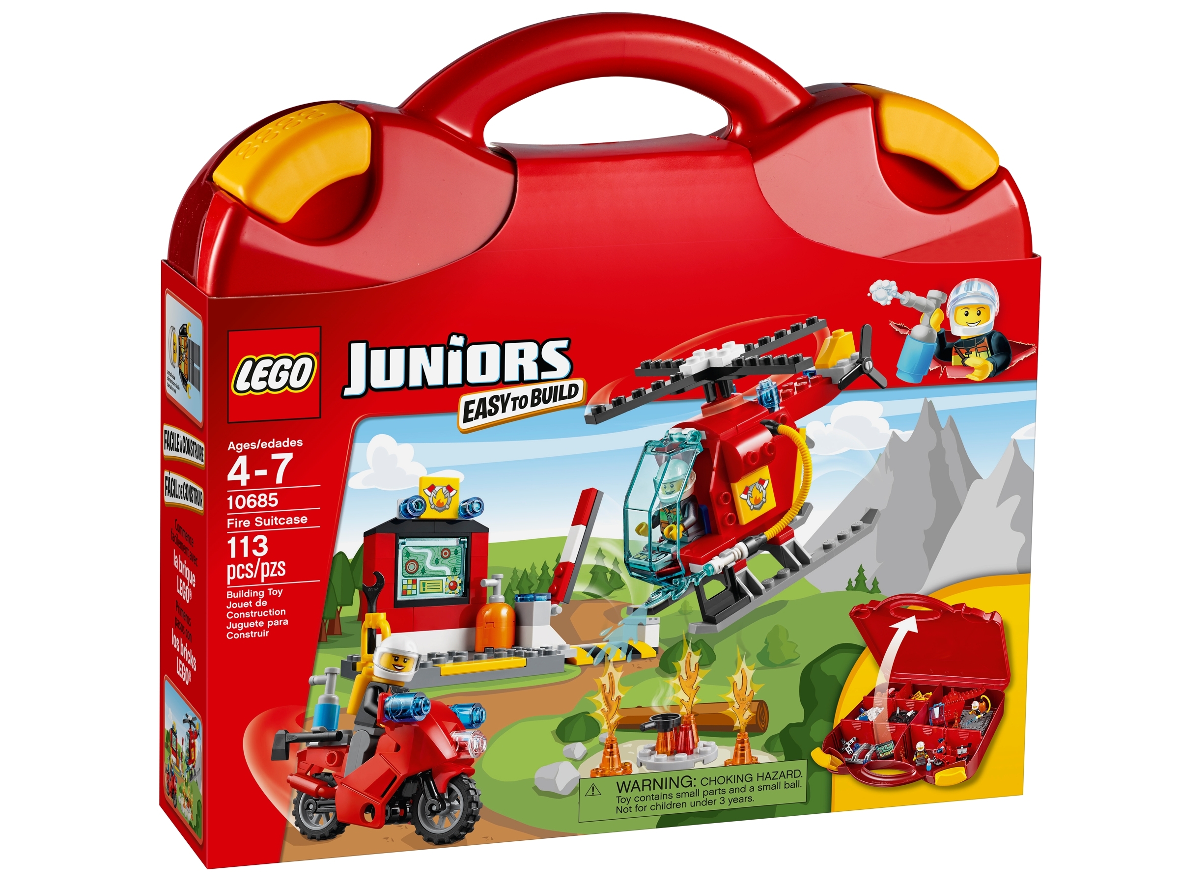 LEGO® Juniors Feuerwehr-Koffer 10685 | | Offiziellen LEGO® Shop DE