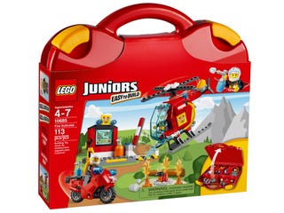 LEGO® Juniors Feuerwehr-Koffer