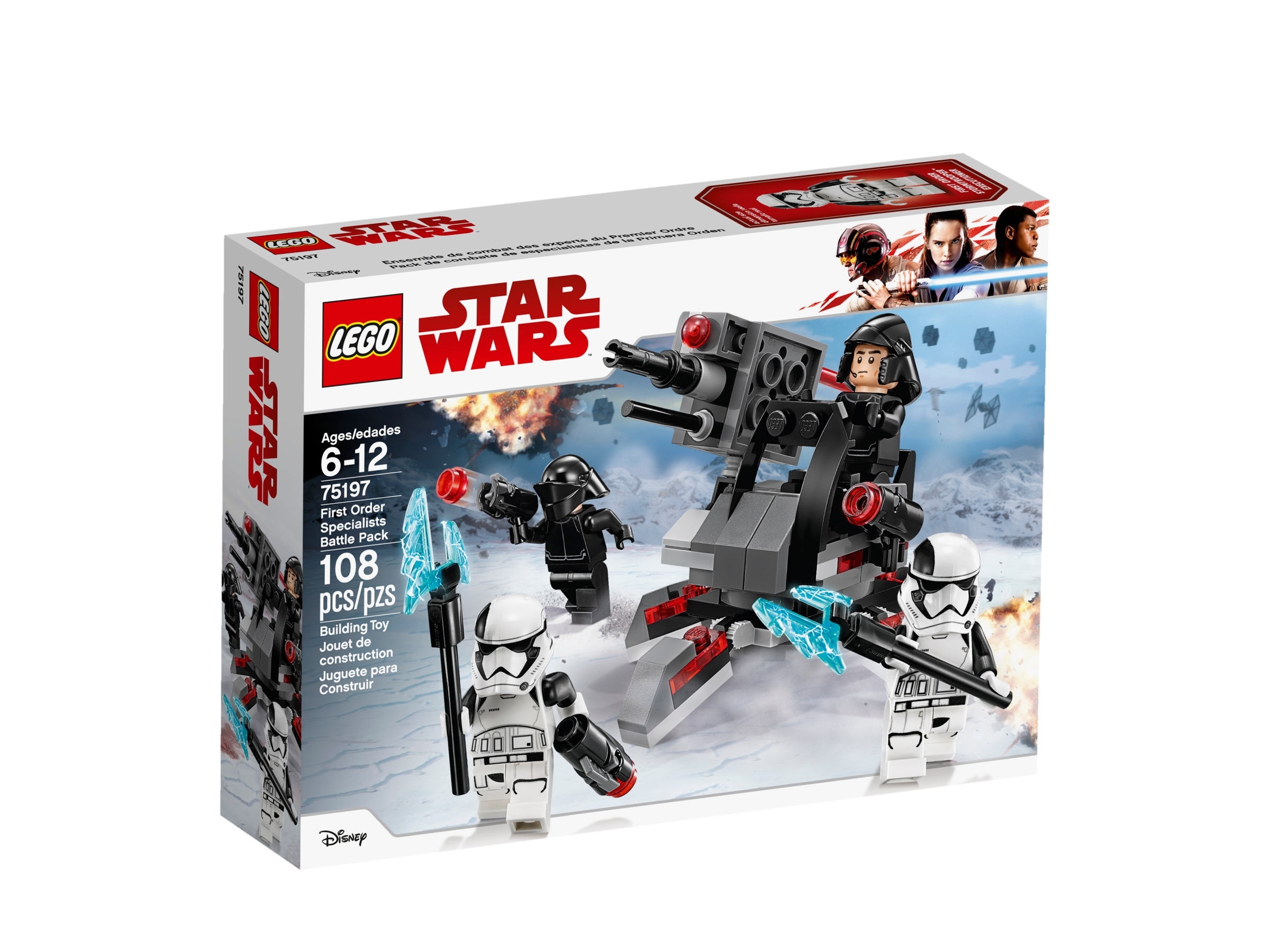 Lego Minifig Figur First Order Trooper Executioner 75197 Star Wars 452 
