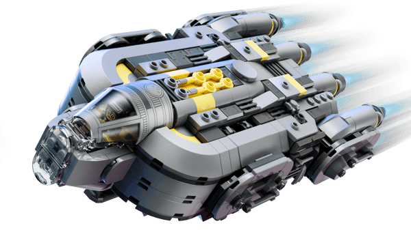 LEGO 75445 Le vaisseau des Anzellans — visuel 3 sur 8