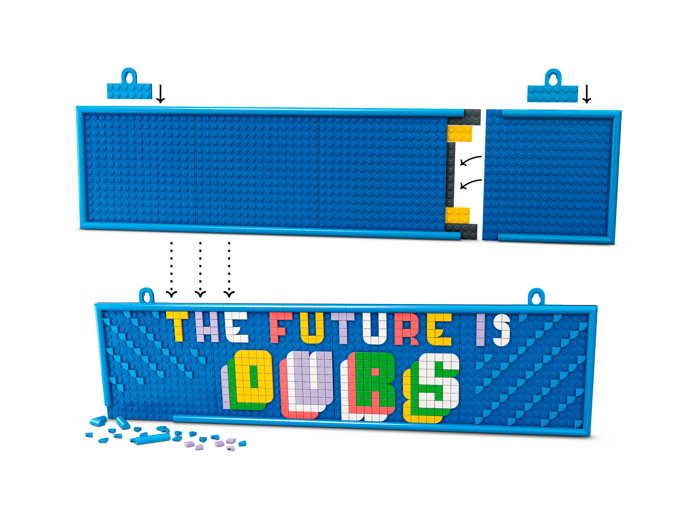 Big Message Board 41952 | DOTS | Buy online at the Official LEGO® Shop US