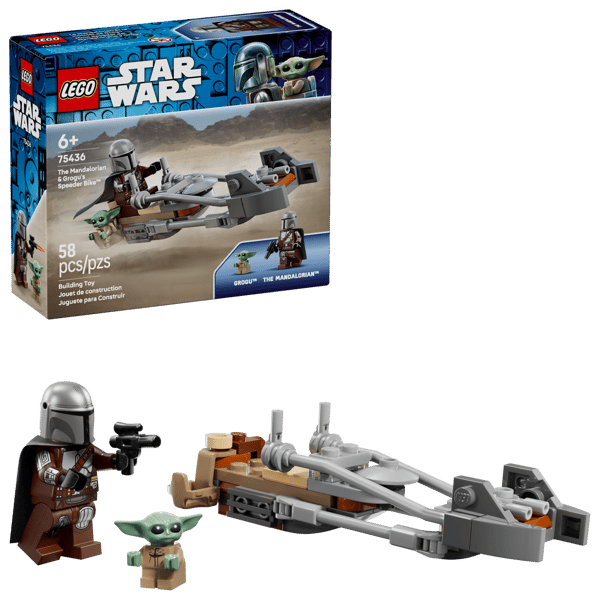 LEGO 75436 Le speeder bike du Mandalorien et Grogu — visuel 2 sur 8