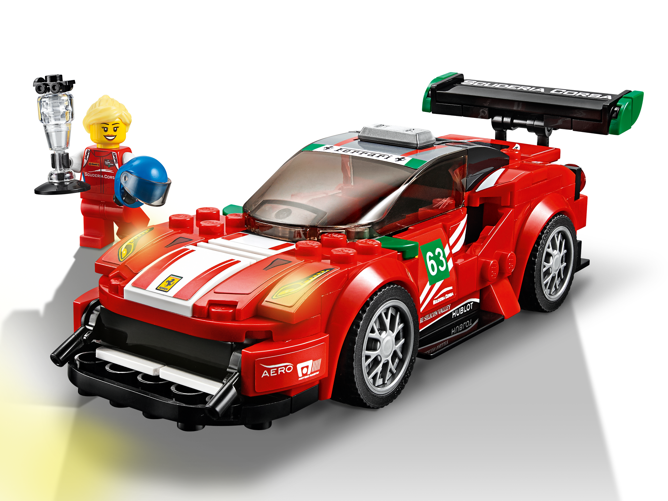 LEGO Speed Champions Ferrari 488 GT3 "Scuderia Corsa" 2018 75886 for sale online 