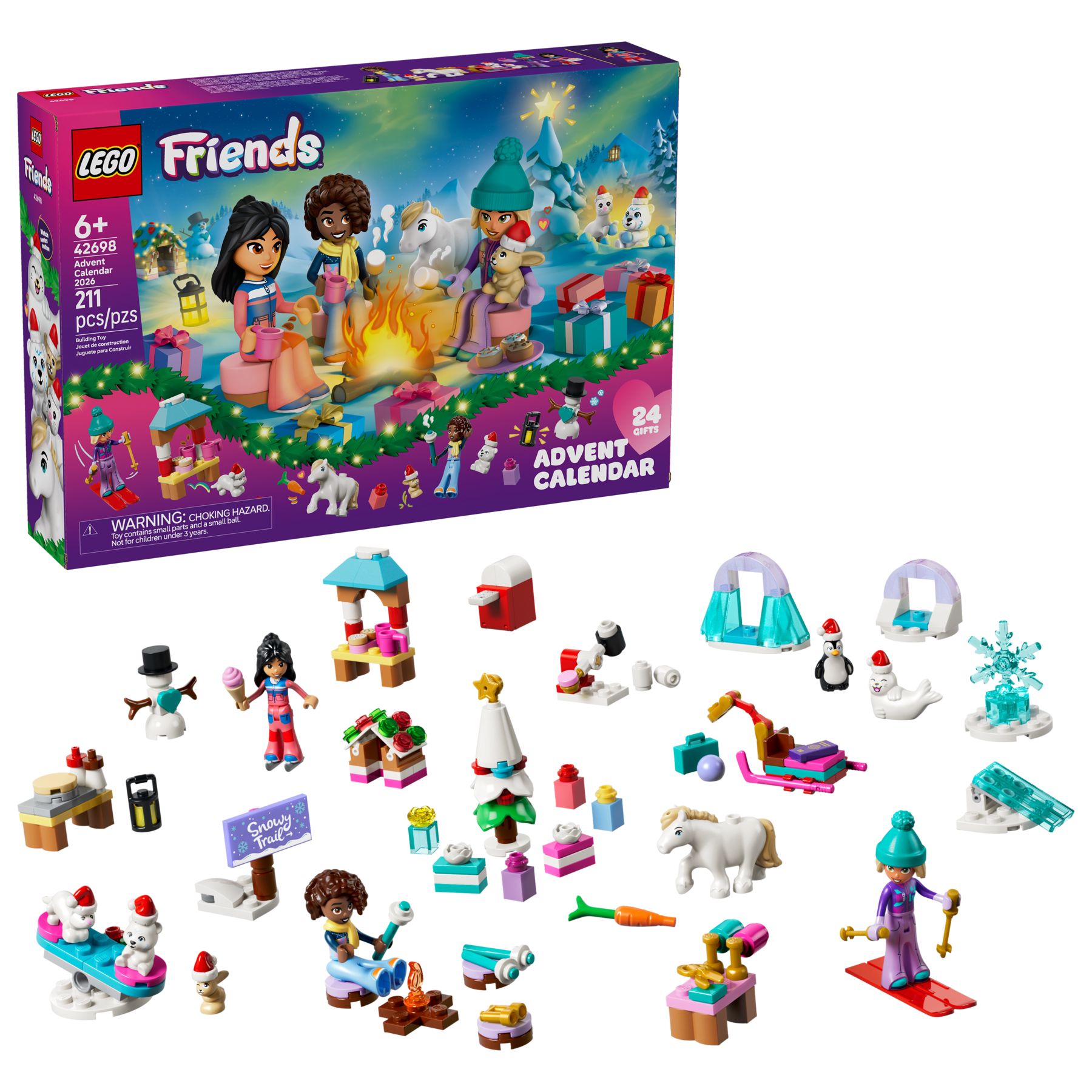 あどべんとかれんだー LEGO® Friends Advent Calendar 2026 42698 | Friends | Buy online at