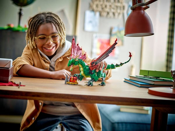 LEGO 31161 Le dragon médiéval — visuel 8 sur 8