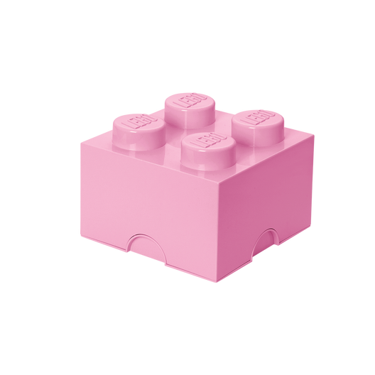 LEGO 5007267 - 4-knops opbevaringsklods – lyslilla