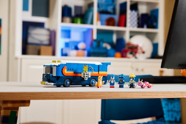 LEGO 77006 Le camion de contrôle de l’équipe Sonic — visuel 8 sur 8