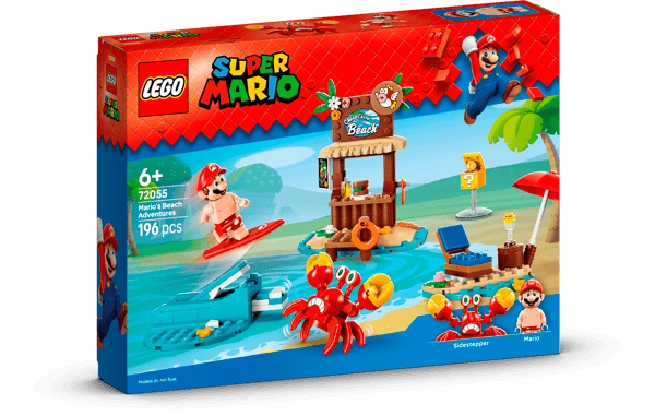 LEGO 72055 Aventures de Mario à la plage — visuel 2 sur 6
