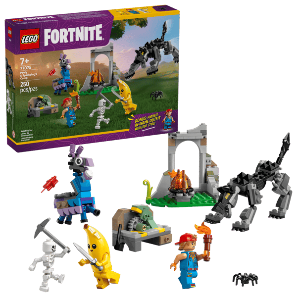 LEGO 77075 Le camp de Banane et Mécano — visuel 2 sur 8