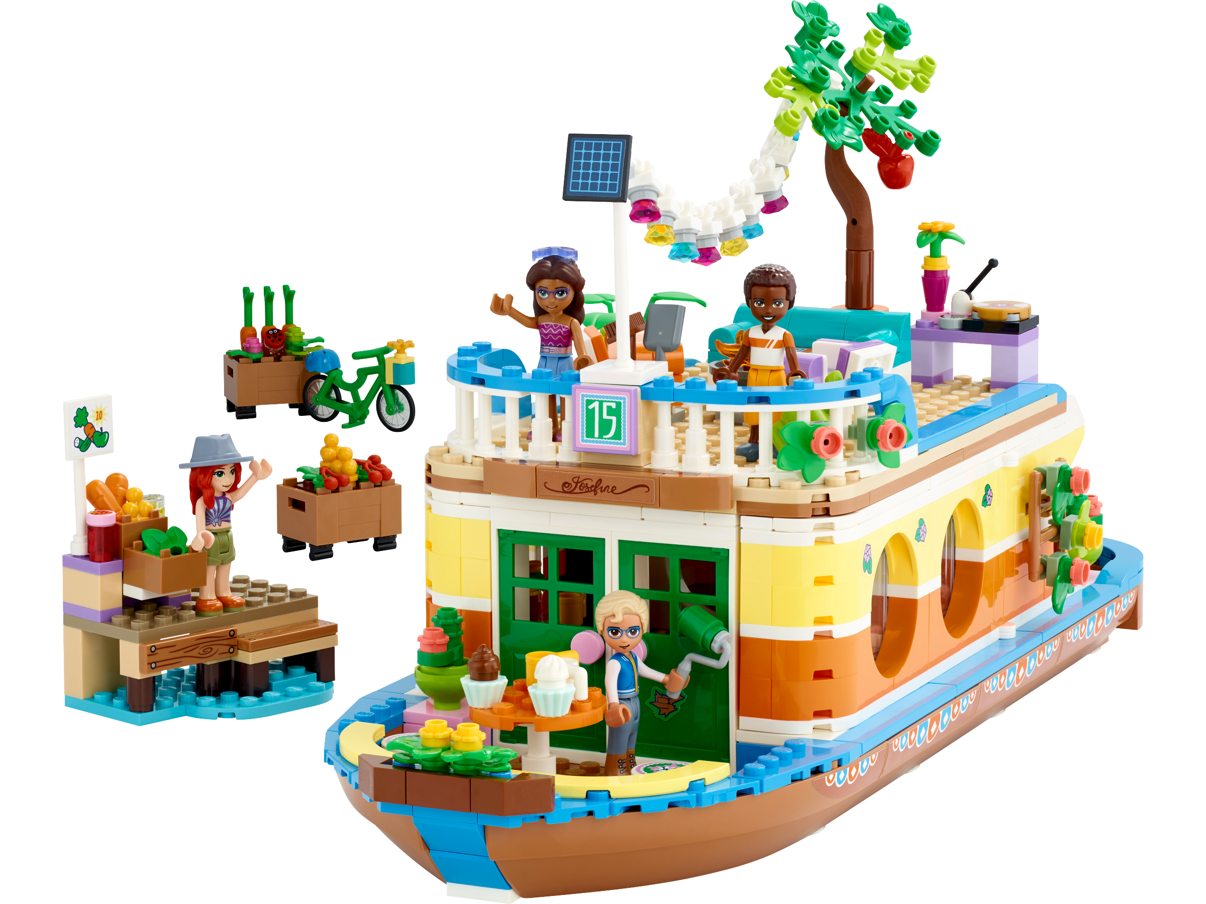 med hensyn til Institut kapitel Canal Houseboat 41702 | Friends | Buy online at the Official LEGO® Shop US