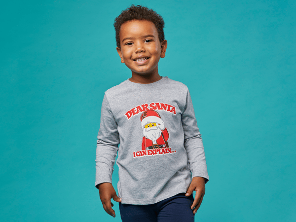 Kids' Long Sleeve Dear Santa T-Shirt - Image 6