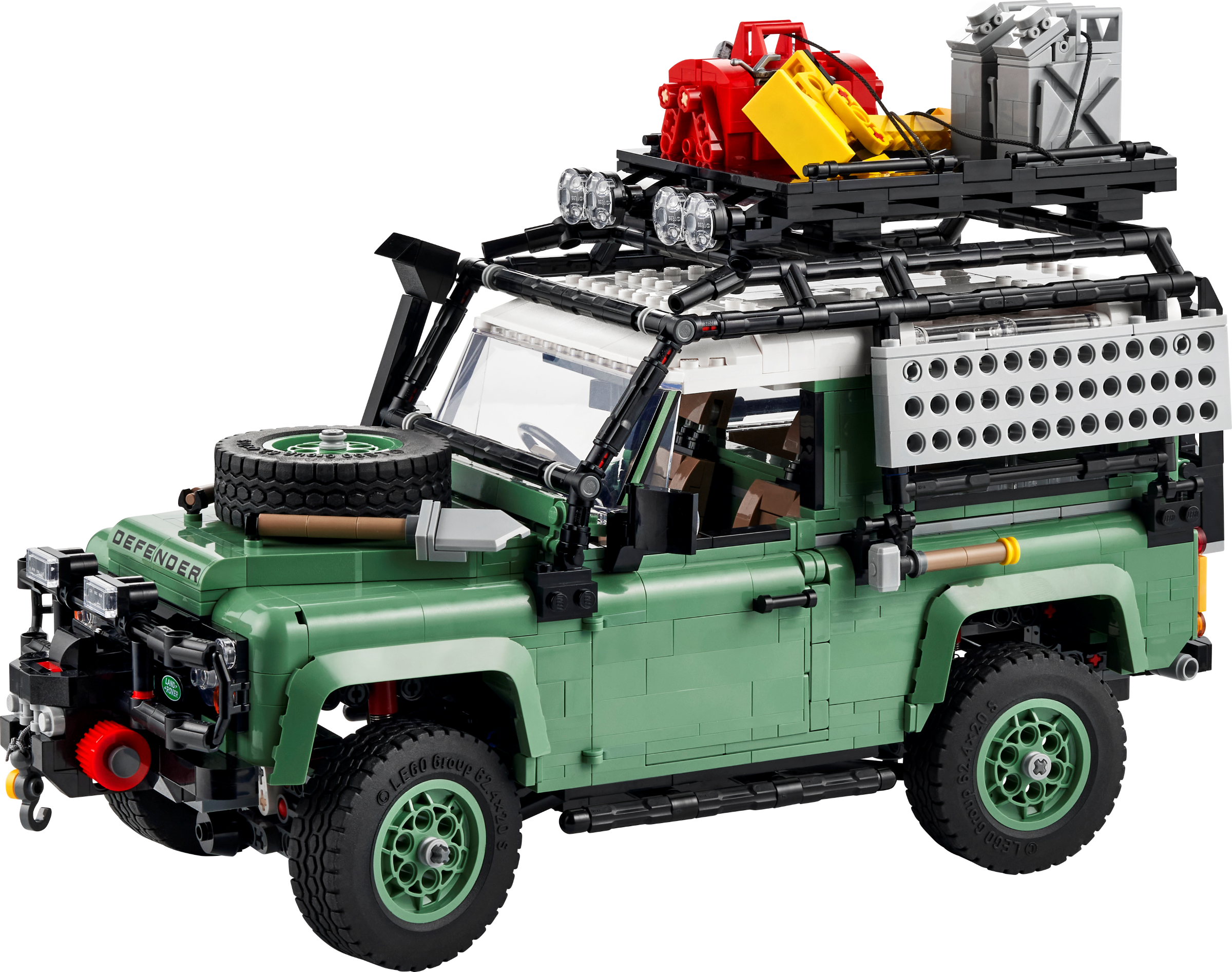 Per Voorschrijven Gastvrijheid Land Rover Classic Defender 90 10317 | LEGO® Icons | Buy online at the  Official LEGO® Shop US