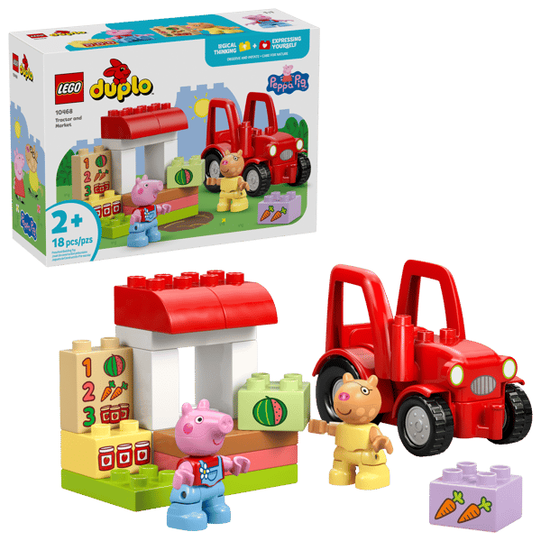 LEGO 10468 Tracteur et marché — visuel 2 sur 8