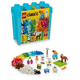 La boîte de briques créatives et colorées 11038