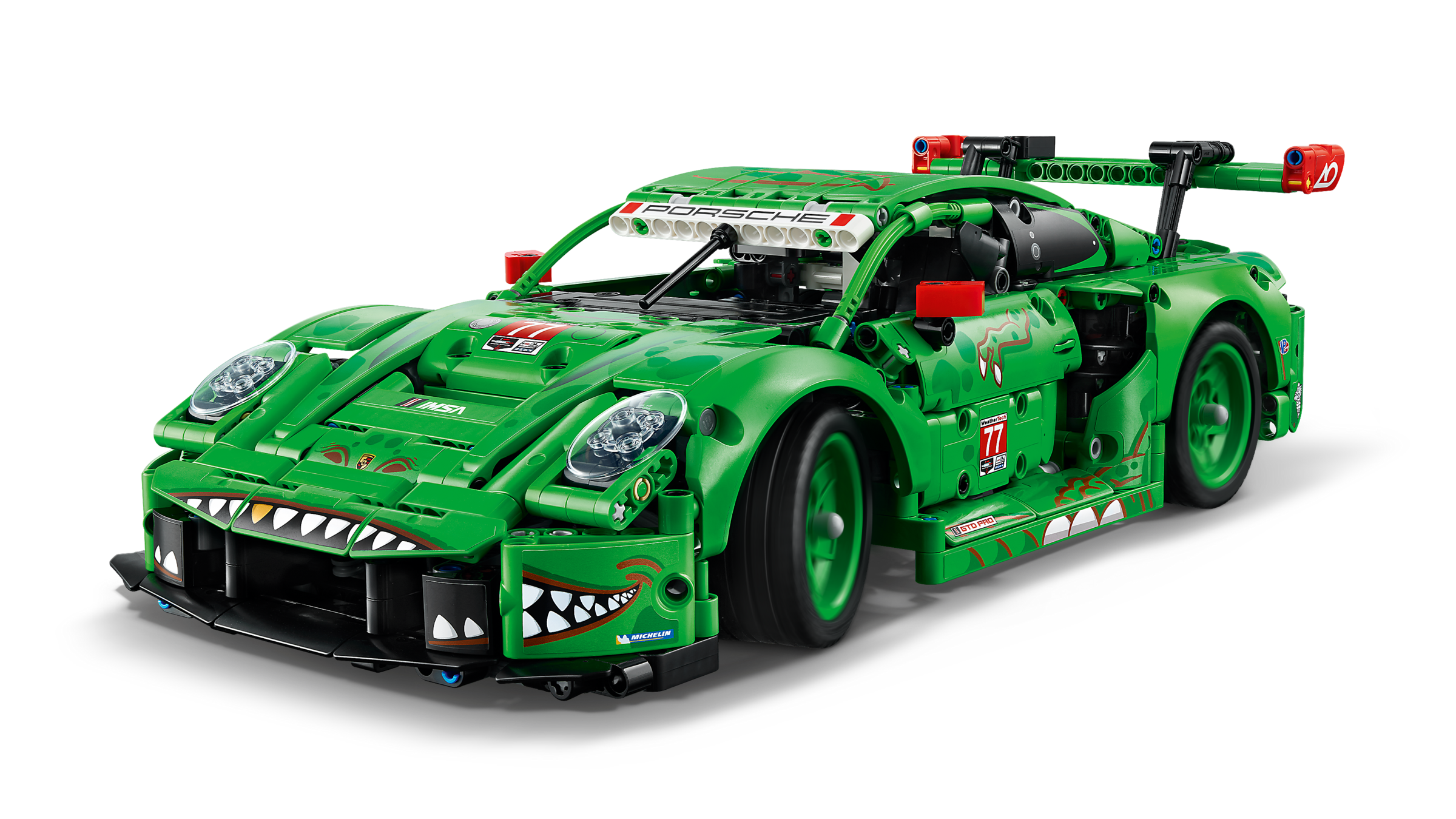 k1200GT 用 Porsche 911 GT3 R REXY AO Racing Car 42224 | Technic | Buy online