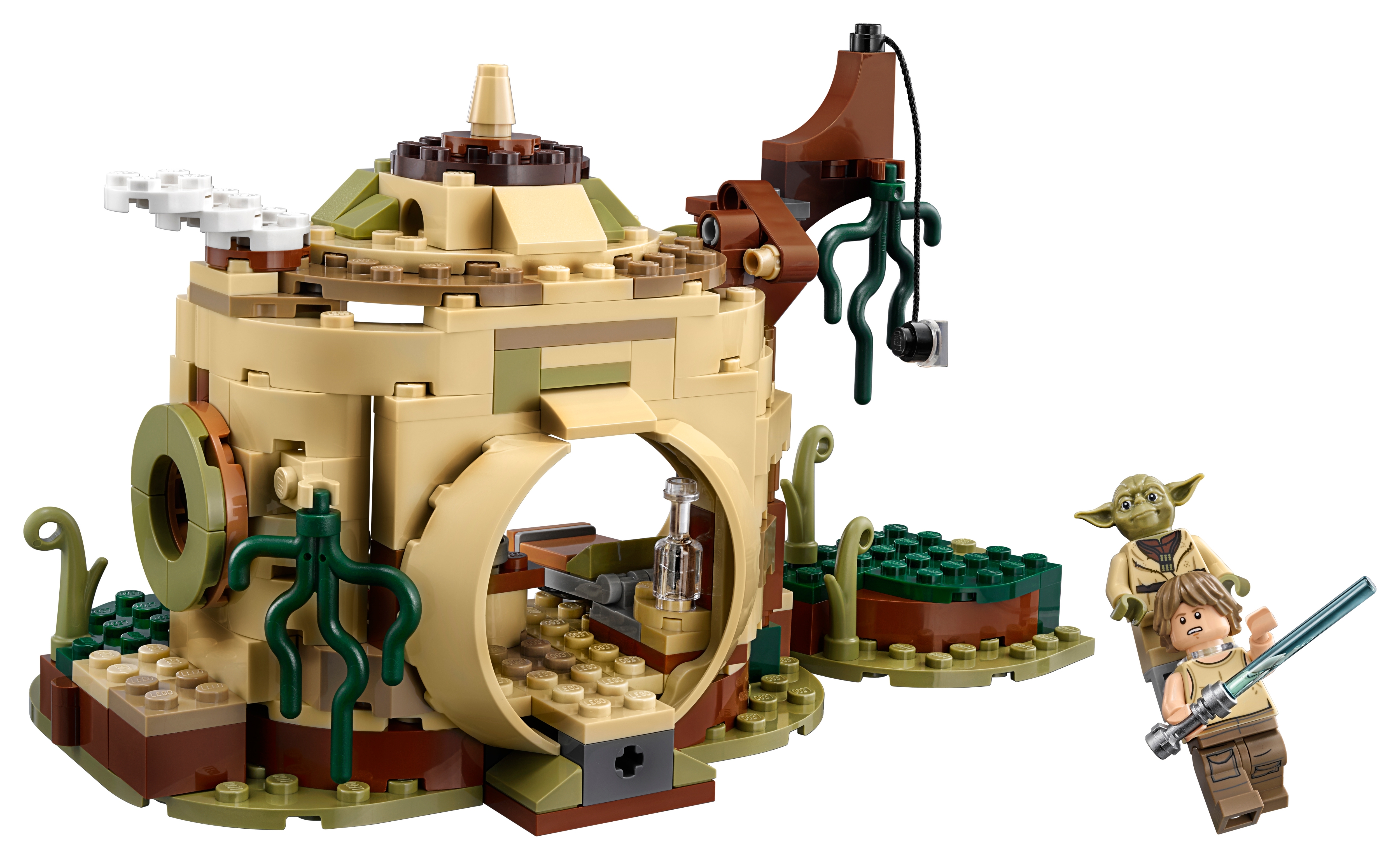 Mængde penge Rejse Generator Yoda's Hut 75208 | Star Wars™ | Buy online at the Official LEGO® Shop US