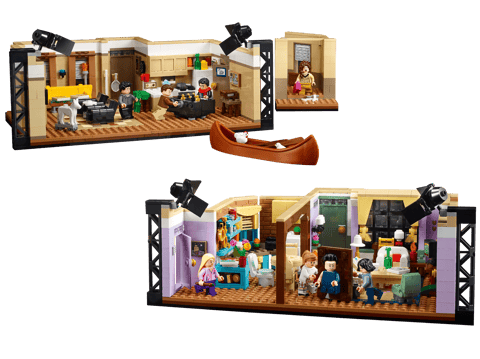 Gli appartamenti di Friends — set LEGO 10292