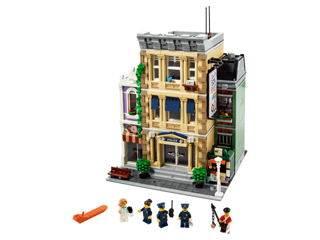 LEGO 10278 Police Station, official product image