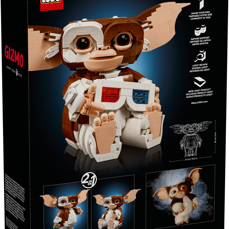 Gremlins™: Gizmo 21361 | Ideas | Buy online at the Official LEGO Gremlins™: Gizmo 21361 | Ideas | Buy online at the Official LEGO