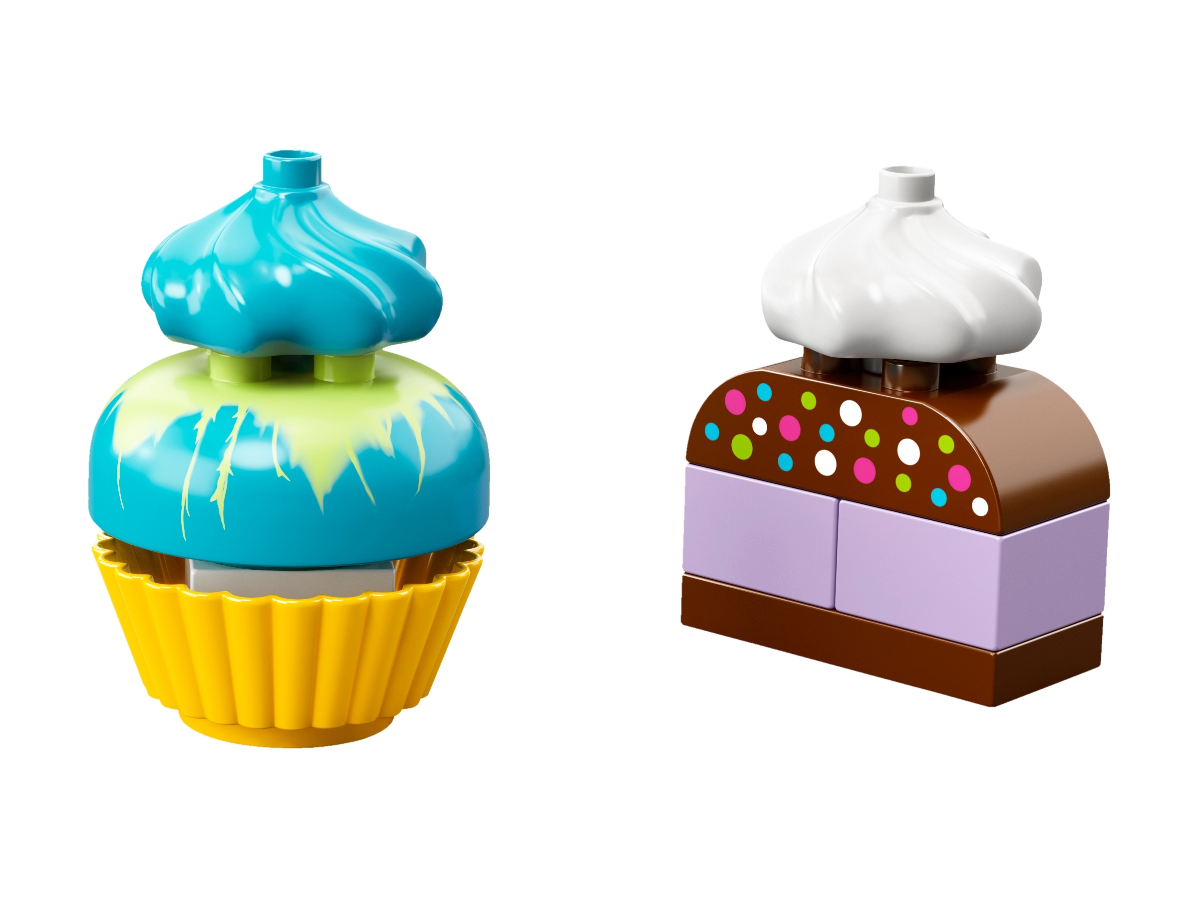 Lego Duplo Minifigure Accessory Cake Food 