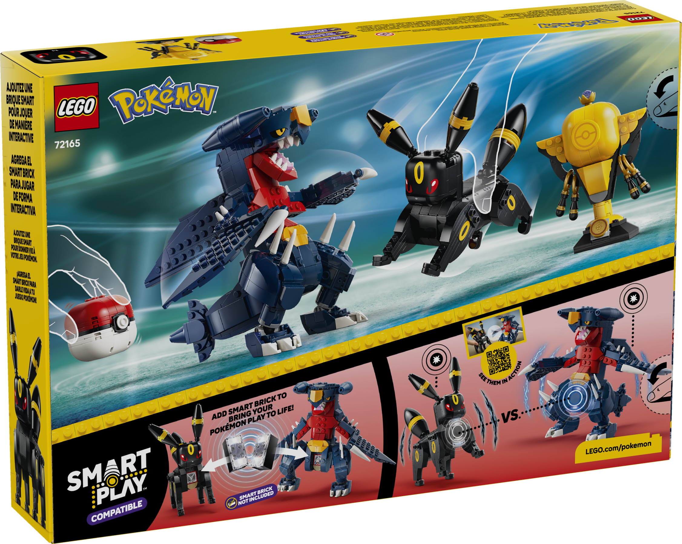 SMART Play™: Umbreon vs. Garchomp Championship Battle 72165 | LEGO
