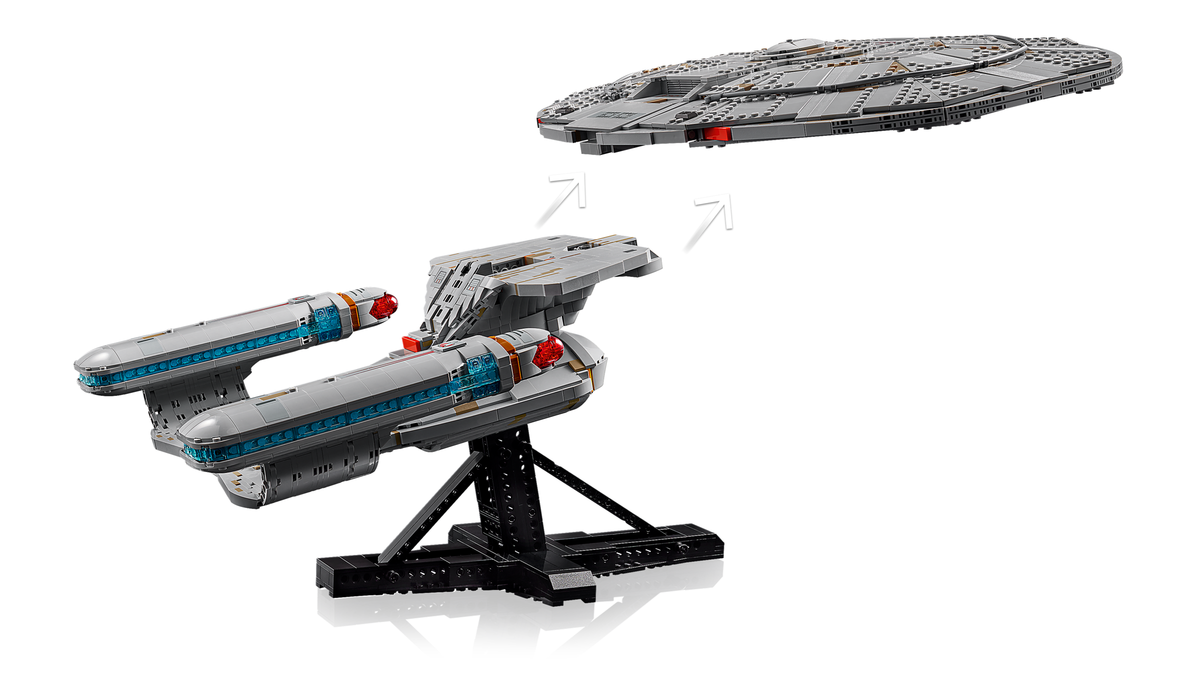 Star Trek: U.S.S. Enterprise NCC-1701-D™ 10356 | LEGO® Icons | Buy