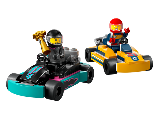 LEGO 60400 - Gokarts og racerkørere