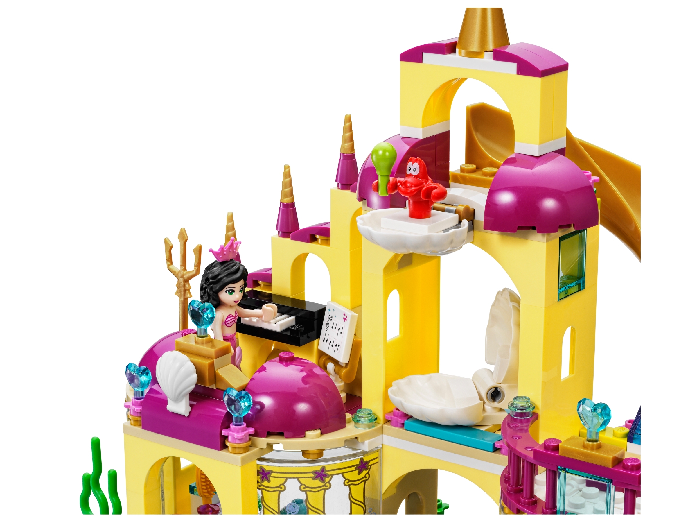 shabby Metode Modtager maskine Ariel's Undersea Palace 41063 | Disney™ | Buy online at the Official LEGO®  Shop US