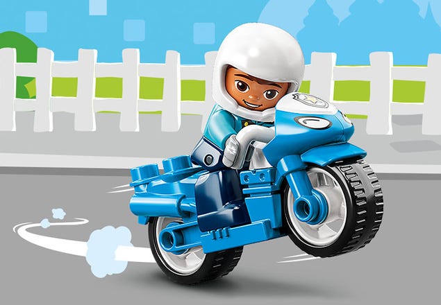 Lego Duplo La Moto De Police (10967)