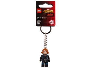 LEGO Marvel Super Heroes Black Widow-sleutelhanger
