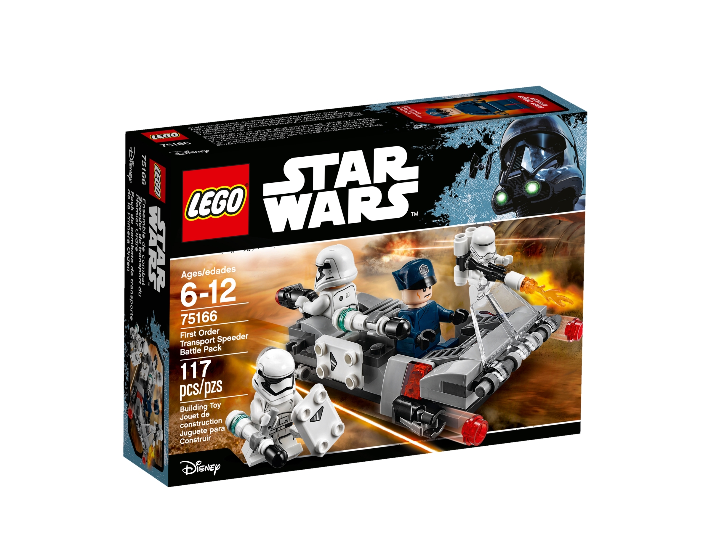 LEGO ® Star Wars Personaggio 75166/First Order Stormtrooper con scudo di difesa 1 pezzi 