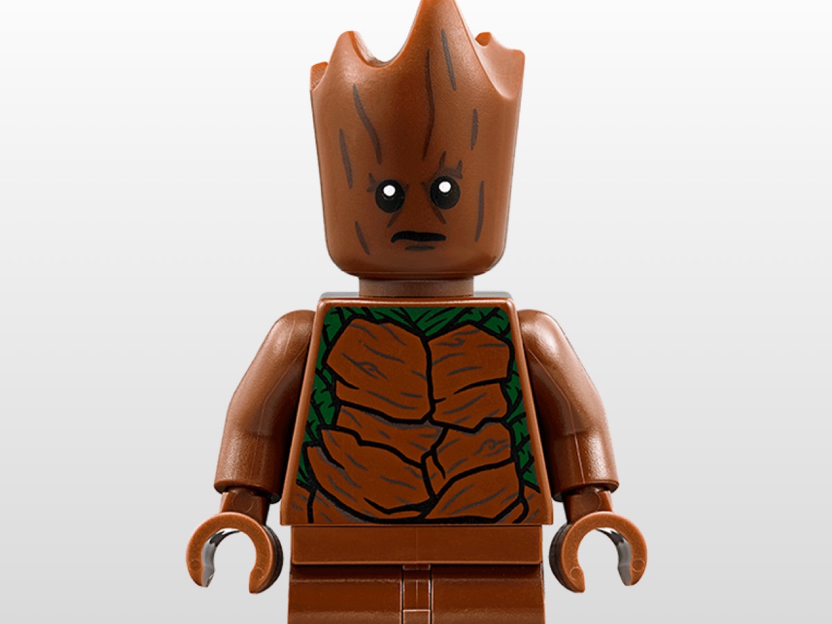 lego rocket and groot