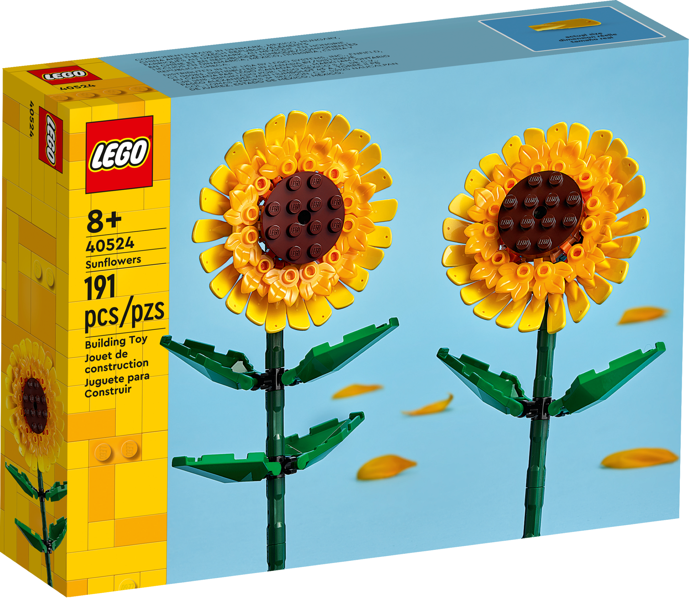 Ce fan de LEGO a réalisé un incroyable set en hommage aux Tournesols de van  Gogh