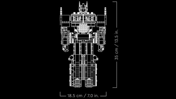 LEGO 10302 Optimus Prime — visuel 8 sur 8