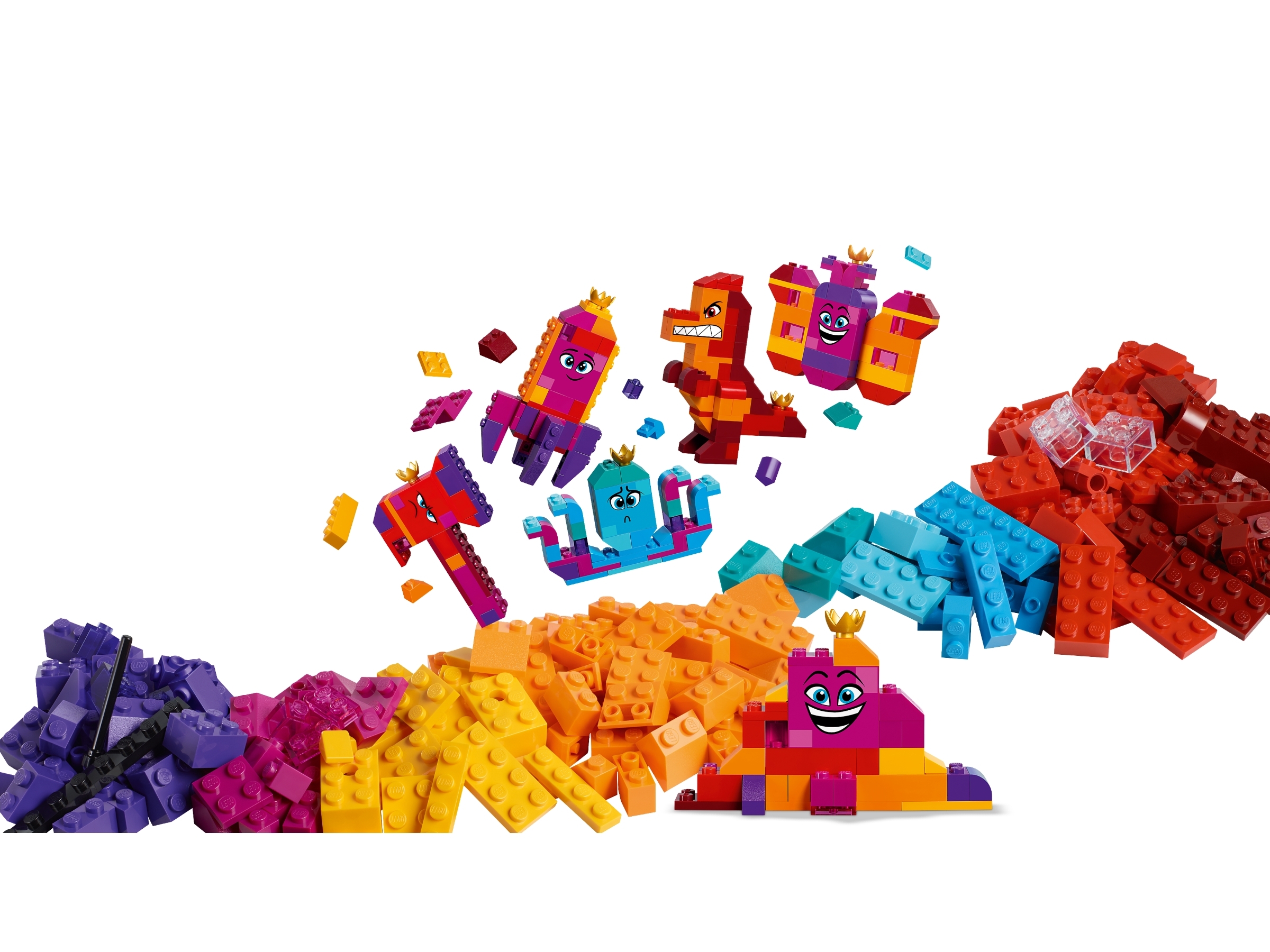 LEGO MOVIE 2 KÖNIGIN WASIMMA BAU-WASDU-WILLST-BOX 70825 NEU 