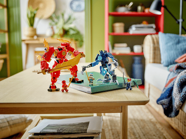 LEGO 71808 Le robot élémentaire du feu de Kai — visuel 7 sur 8